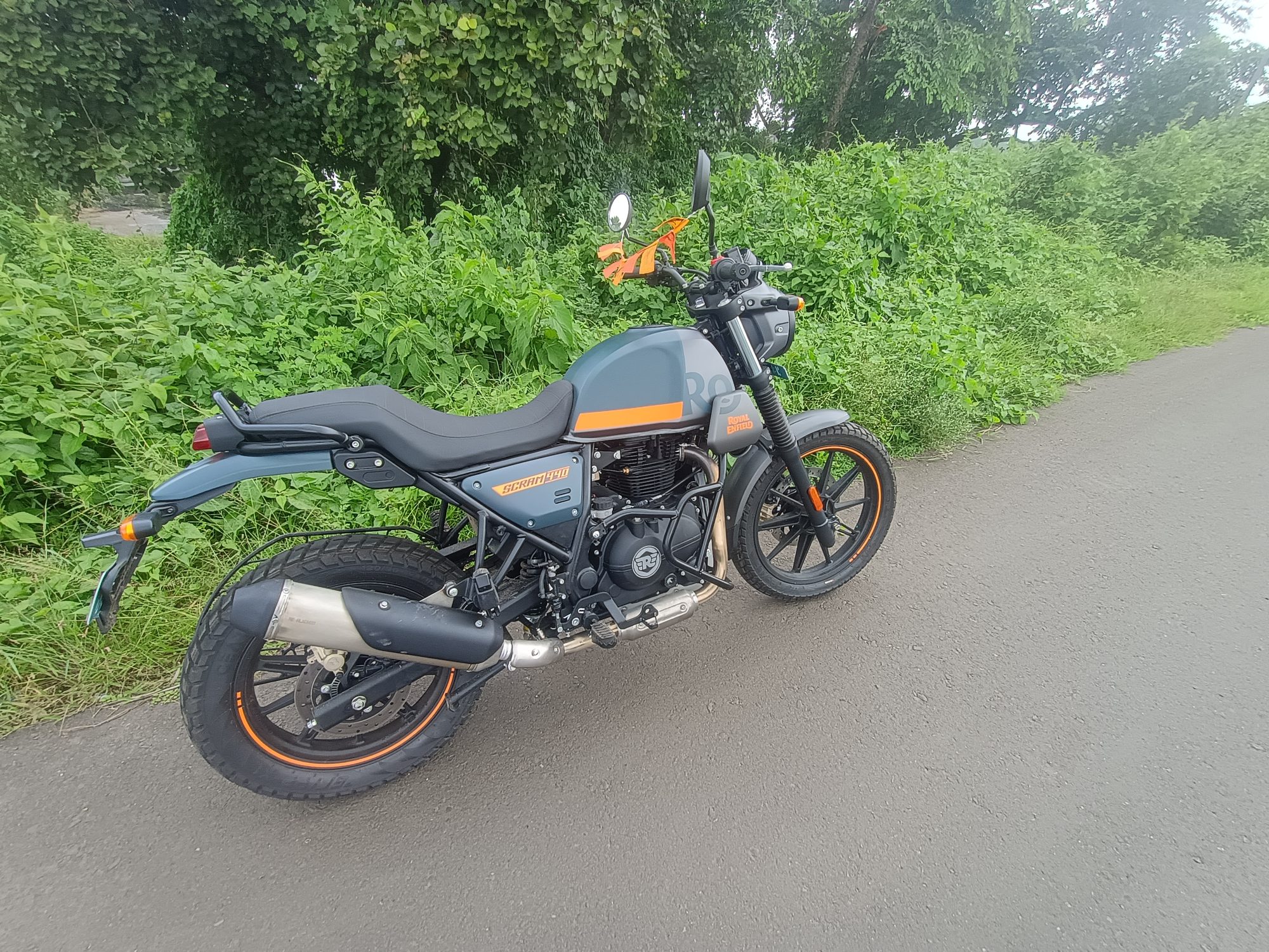 Royal Enfield Scram 440 prep shot 3