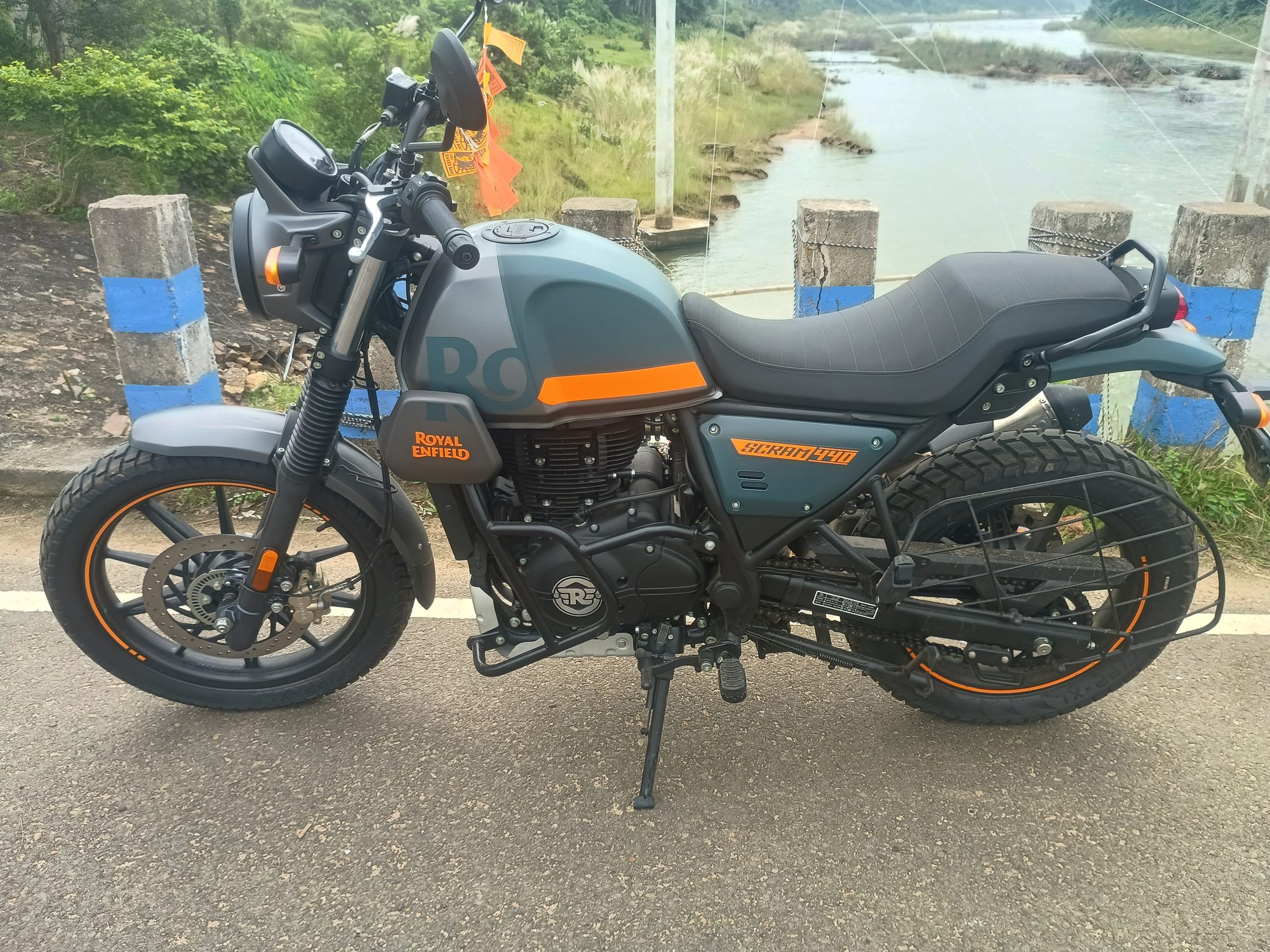 Royal Enfield Scram 440 prep shot 5